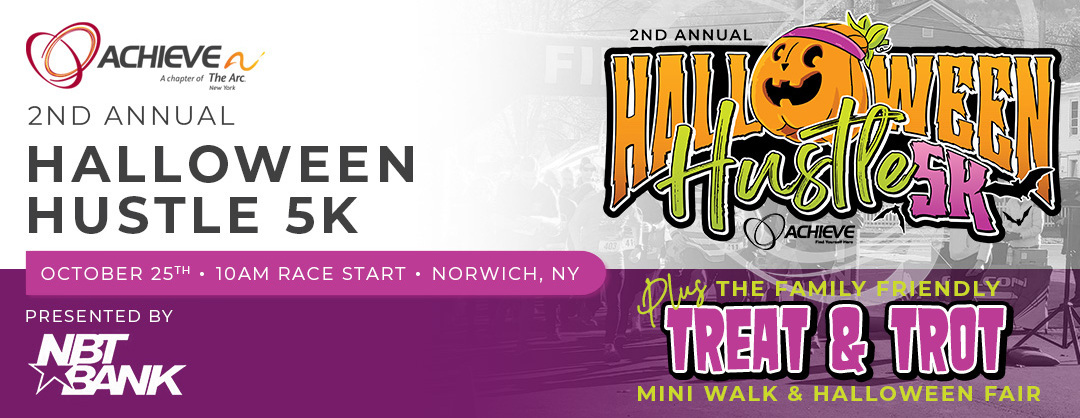 ACHIEVE's 2nd Annual Halloween Hustle 5K PLUS Trot & Treat Mini Walk & Halloween Carnival