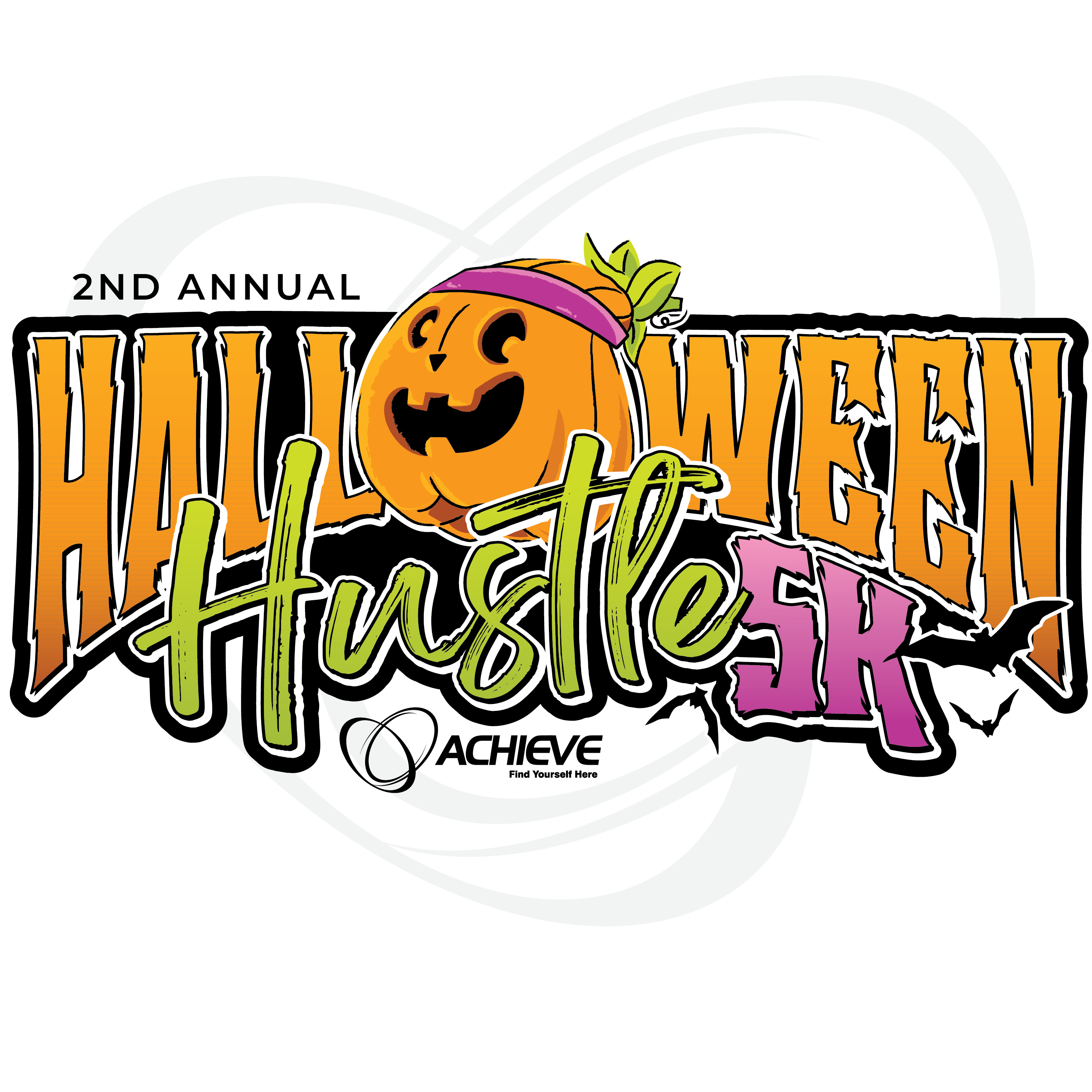 ACHIEVE's 2nd Annual Halloween Hustle 5K PLUS Trot & Treat Mini Walk & Halloween Carnival - logo